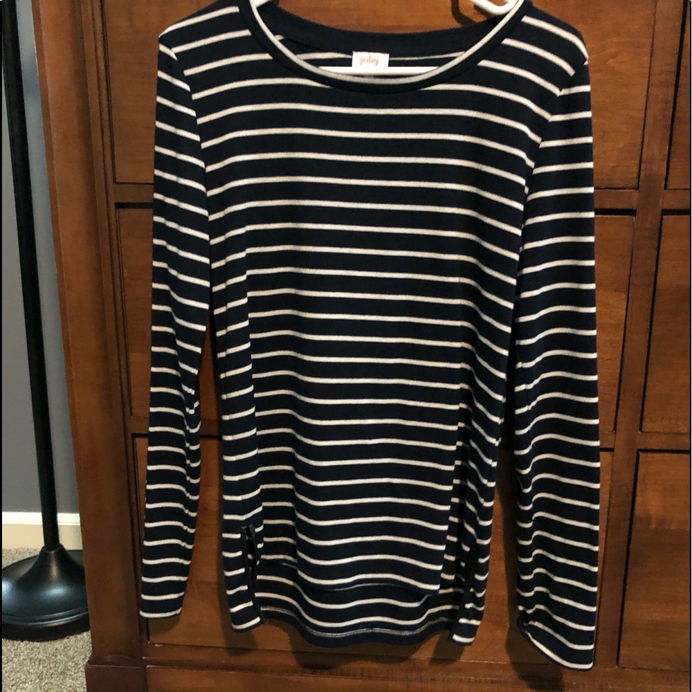 Pixley Crew Neck Long Sleeve Top